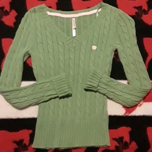 Medium aeropostale sweater green